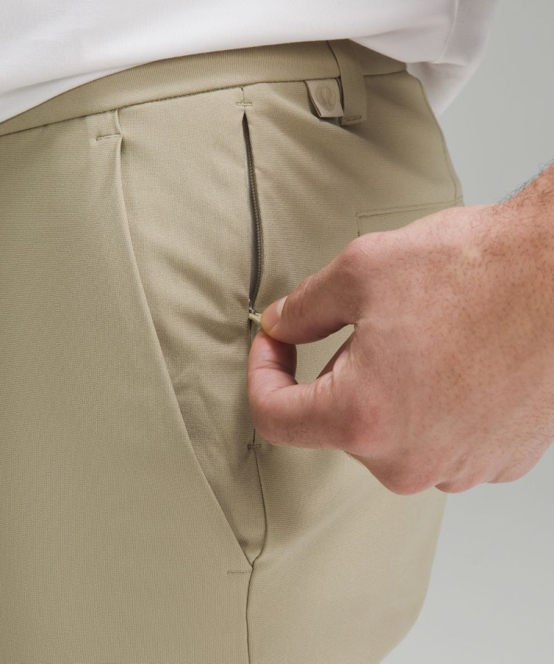 Lululemon ABC Classic-Fit Short 9" *Warpstreme Compass Khaki Online Outlet Sale
