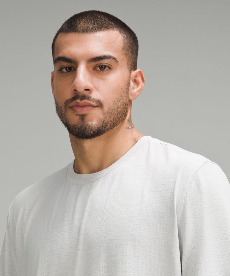 Lululemon License to Train Relaxed Short-Sleeve Shirt Vapor Online Outlet Sale