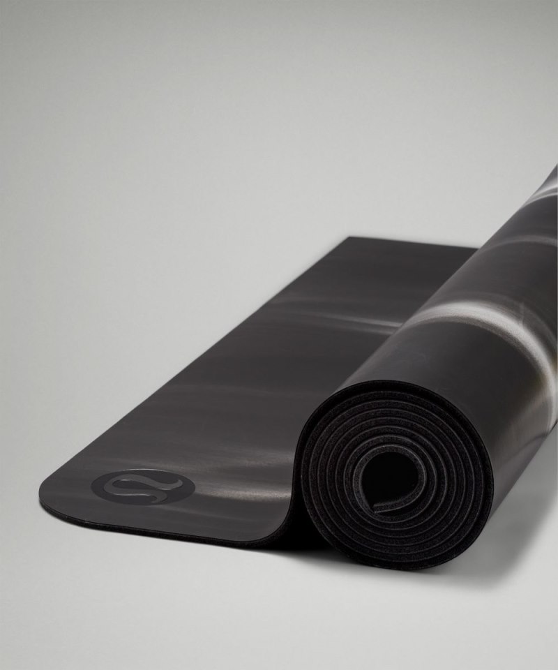 Lululemon The (Big) Mat 5mm *Made With FSC™ Certified Rubber Black / White / Black Online Outlet Sale