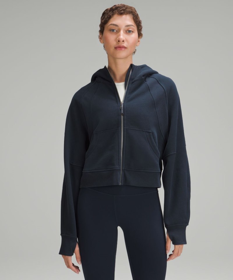 Lululemon Scuba Oversized Full-Zip Hoodie True Navy Online Outlet Sale