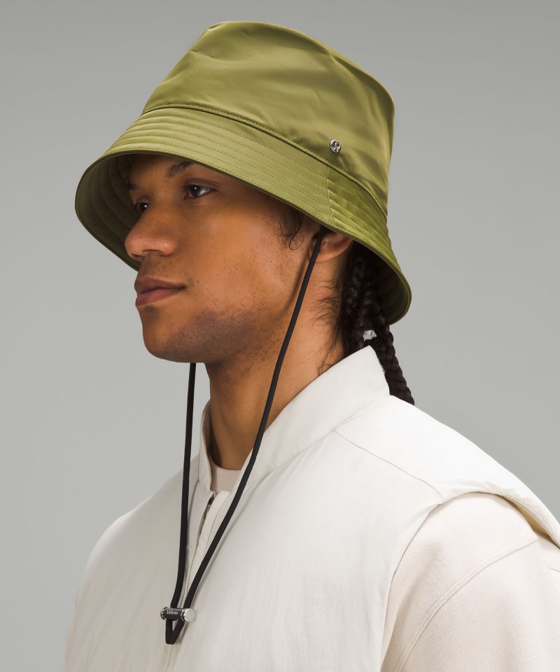 Lululemon Nylon Bucket Hat Ether Green / Black Online Outlet Sale