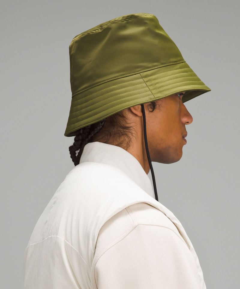 Lululemon Nylon Bucket Hat Ether Green / Black Online Outlet Sale