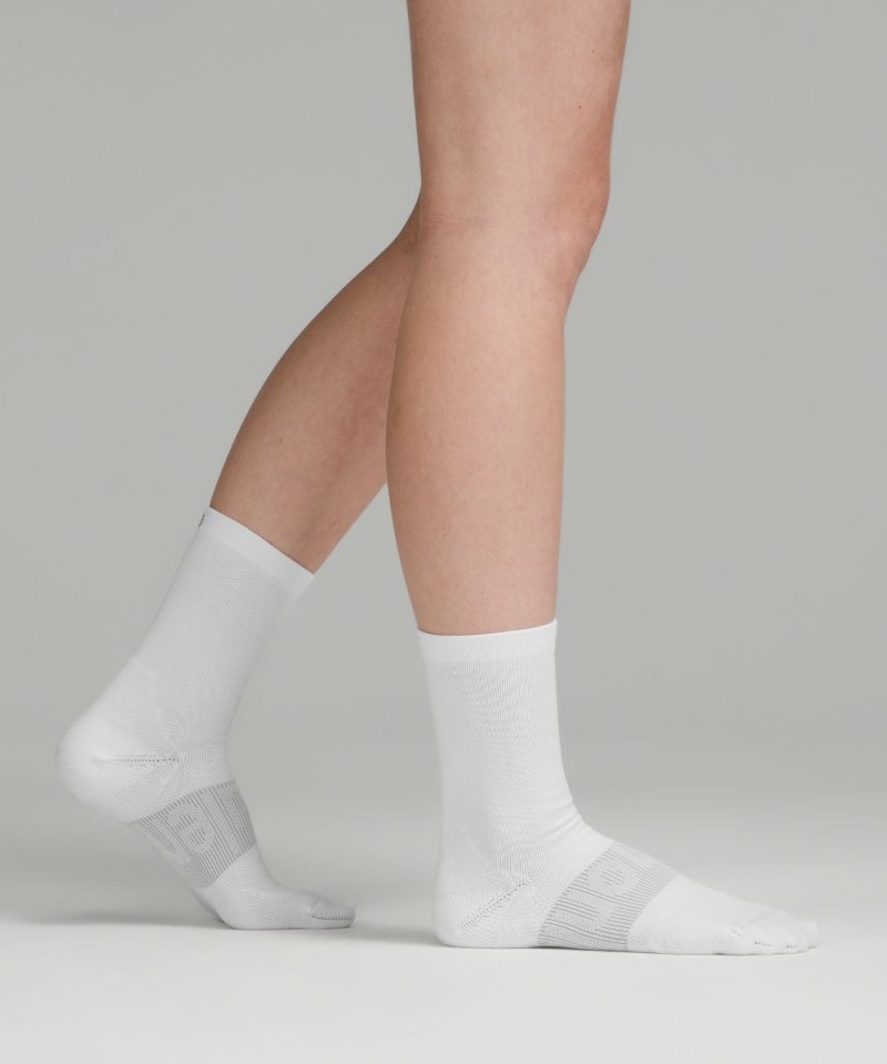 Lululemon Women's Power Stride Crew Socks *3 Pack White Online Outlet Sale
