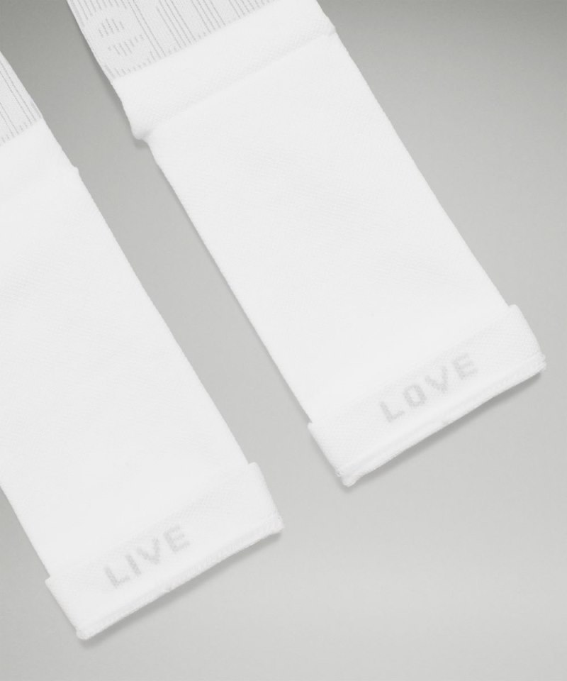 Lululemon Women's Power Stride Crew Socks *3 Pack White Online Outlet Sale