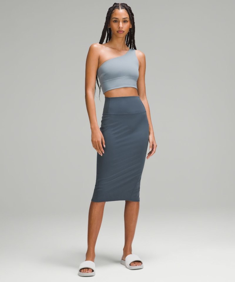 Lululemon Nulu Slim-Fit High-Rise Skirt Iron Blue Online Outlet Sale