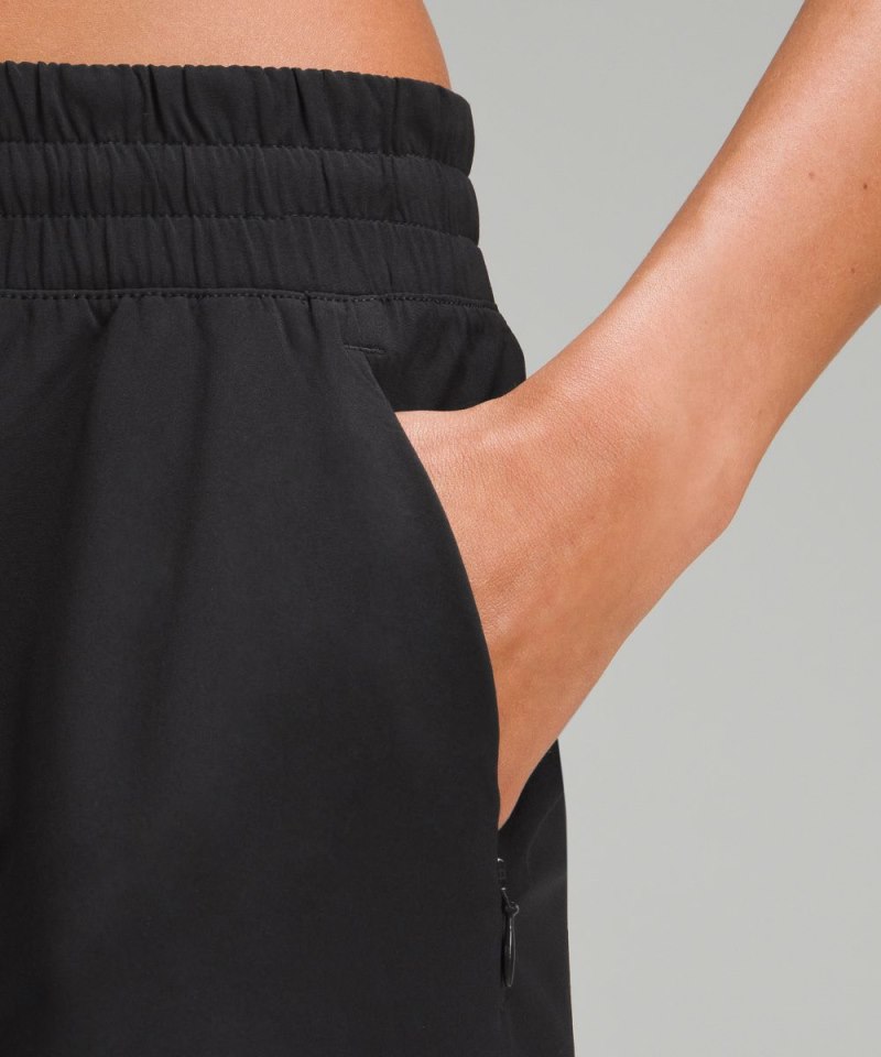 Lululemon Swift Mid-Rise Wide-Leg Pant Black Online Outlet Sale