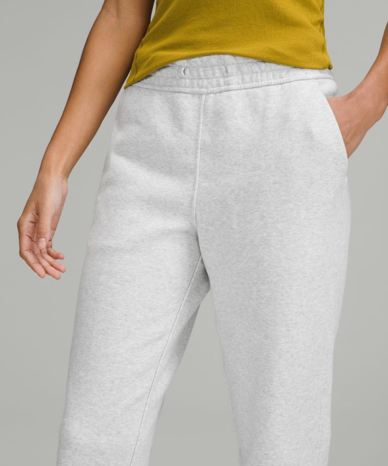 Lululemon Loungeful High-Rise Cropped Jogger Heathered Core Ultra Light Grey Online Outlet Sale