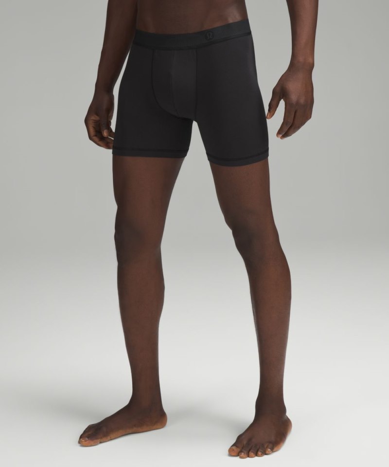 Lululemon Always In Motion Mesh Boxer 5" Black Online Outlet Sale