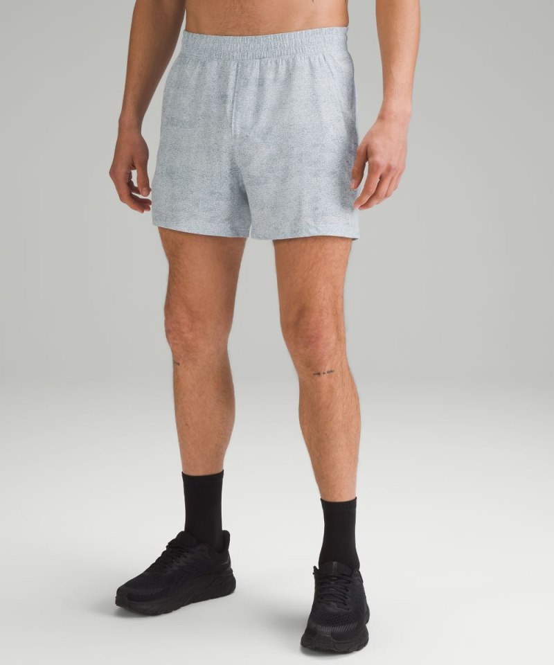 Lululemon Pace Breaker Linerless Short 5" Infuse Texture Alpine White Multi Online Outlet Sale