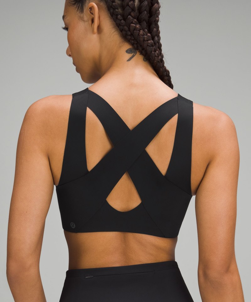 Lululemon Enlite Front-Zip Bra *High Support, A–DDD(E) Cups Black Online Outlet Sale