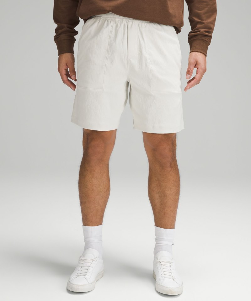 Lululemon Bowline Short 8" *Woven Bone Online Outlet Sale