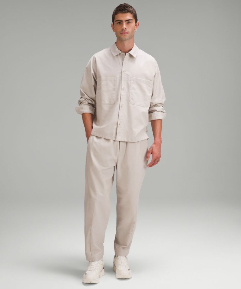Lululemon lululemon lab Jacquard Relaxed-Tapered Pant 27"L Leopardo Jacquard Med Dove Grey Online Outlet Sale