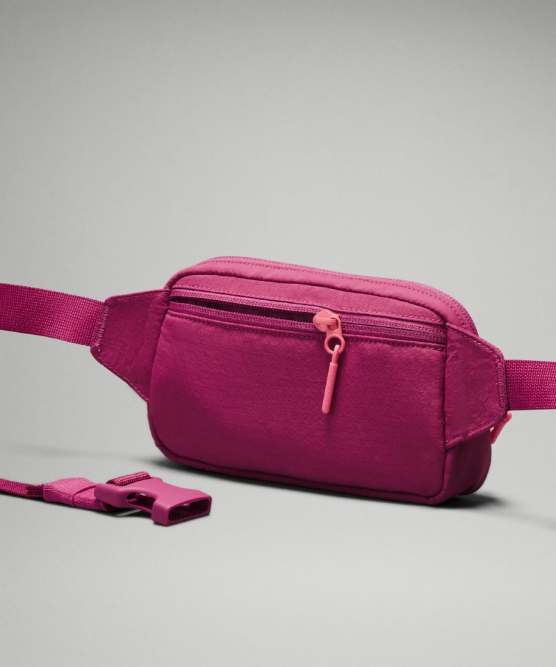Lululemon Everywhere Belt Bag Mini *Ripstop Washed Mauve / Sakura Pink Online Outlet Sale