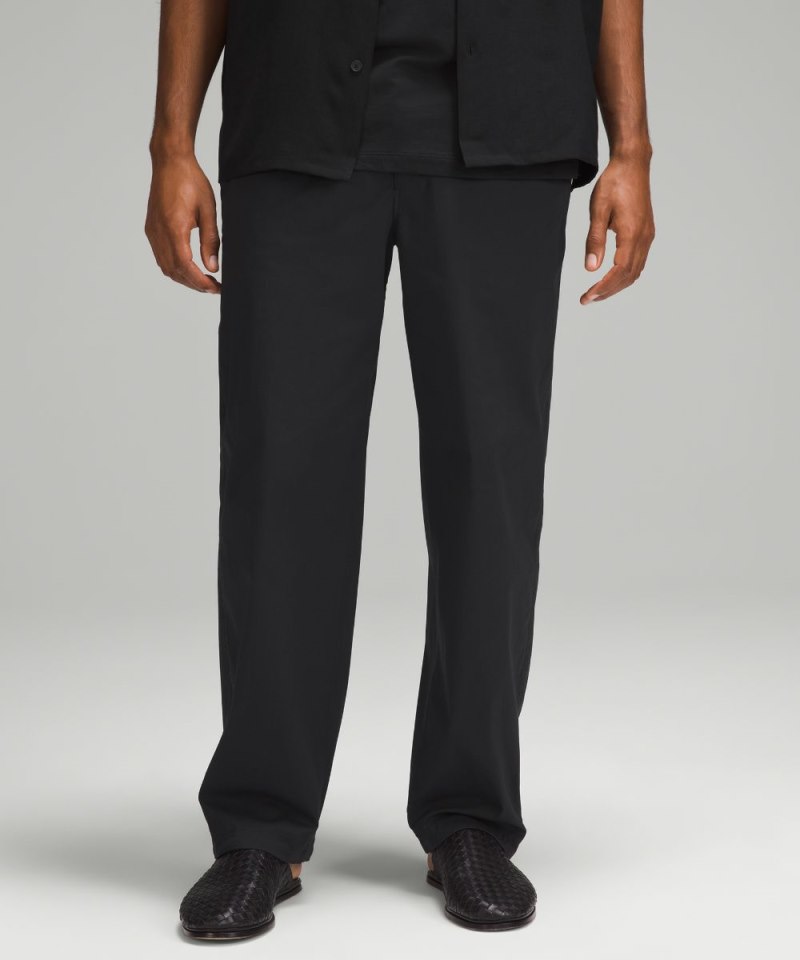 Lululemon Poplin Relaxed-Fit Pant Black Online Outlet Sale