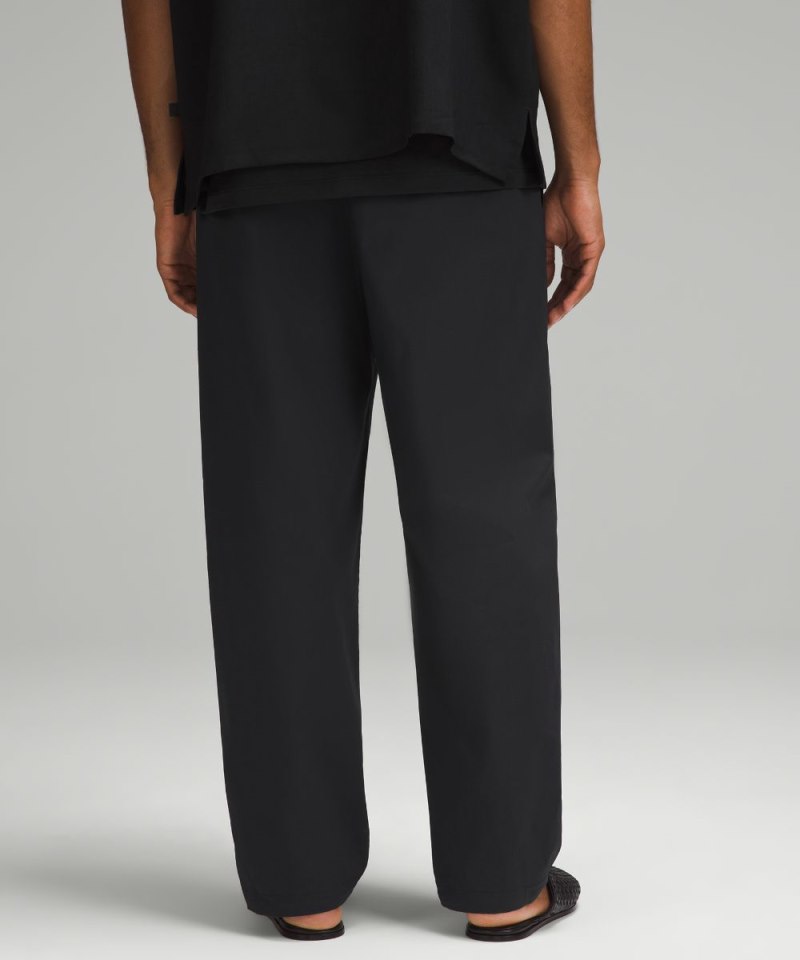 Lululemon Poplin Relaxed-Fit Pant Black Online Outlet Sale