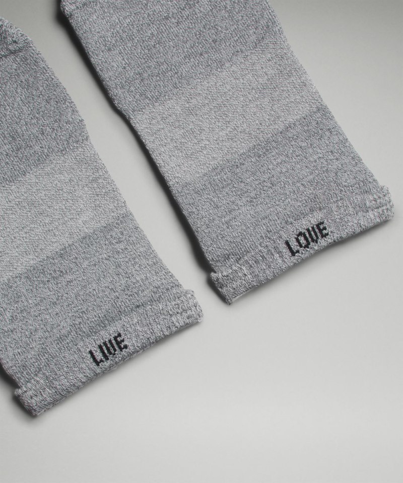 Lululemon Men's Daily Stride Comfort Low-Ankle Socks *3 Pack Heather Grey Online Outlet Sale