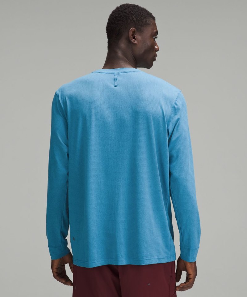Lululemon License to Train Relaxed-Fit Long-Sleeve Shirt Marlin Online Outlet Sale