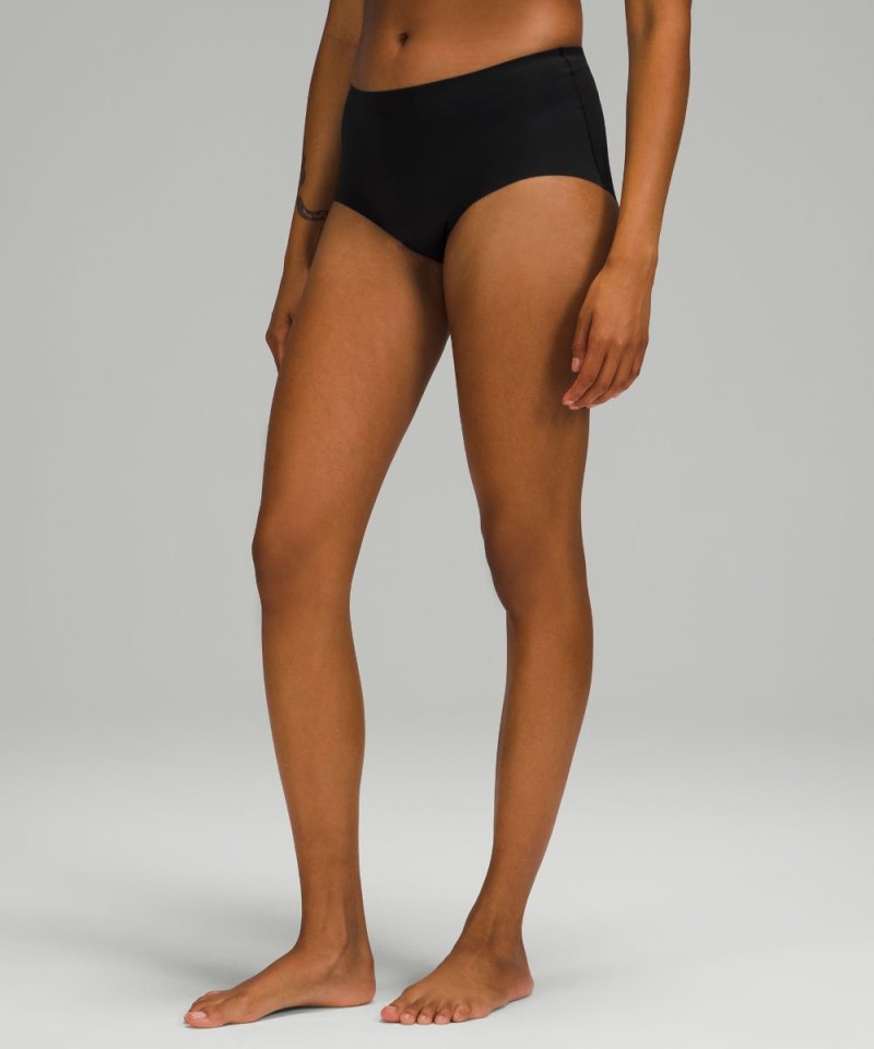 Lululemon InvisiWear Mid-Rise Boyshort Underwear *3 Pack Black Online Outlet Sale