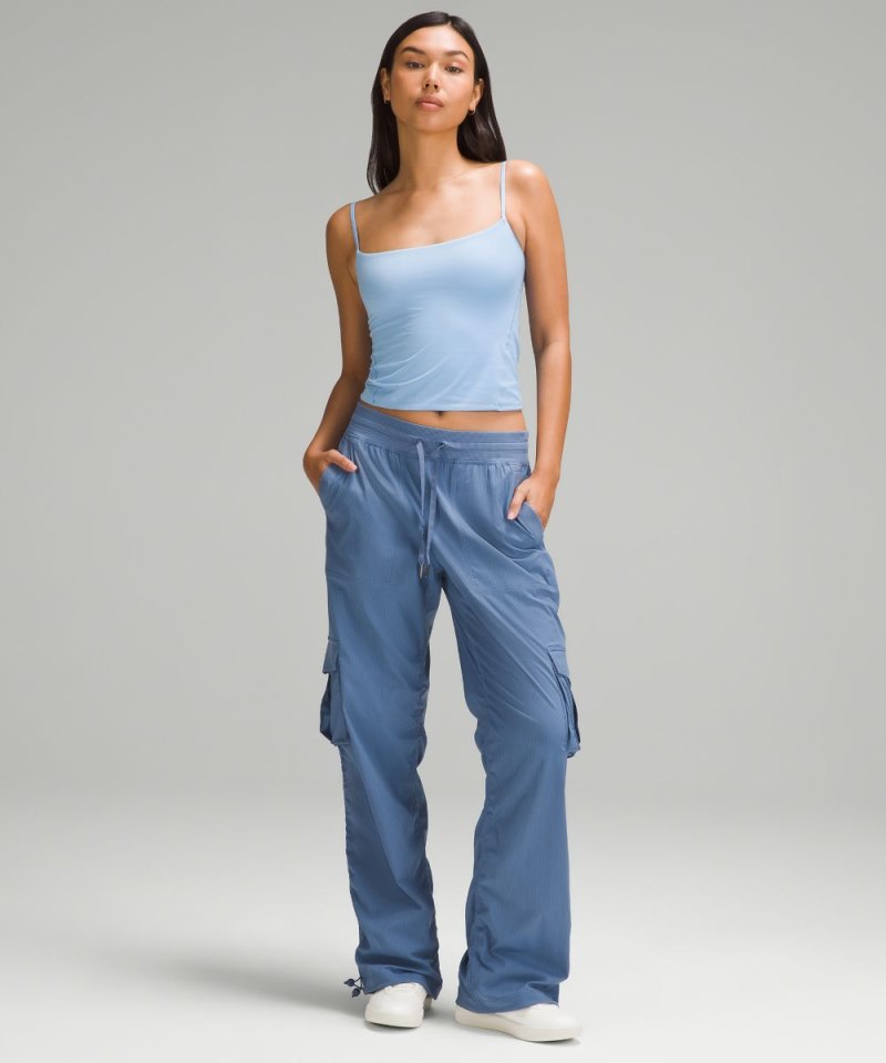 Lululemon Wundermost Ultra-Soft Nulu Spaghetti-Strap Cami Tank Top Sinatra Blue Online Outlet Sale