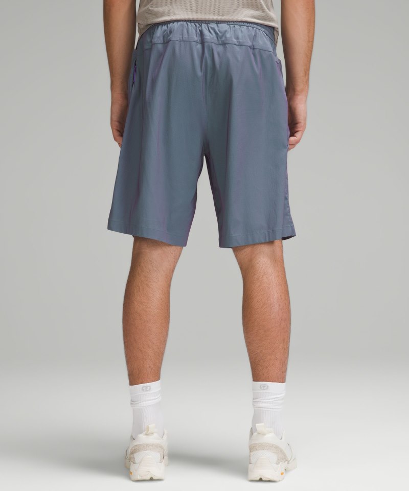 Lululemon lululemon lab Lightweight Ripstop Short 10" Tidewater Teal / Power Purple Online Outlet Sale