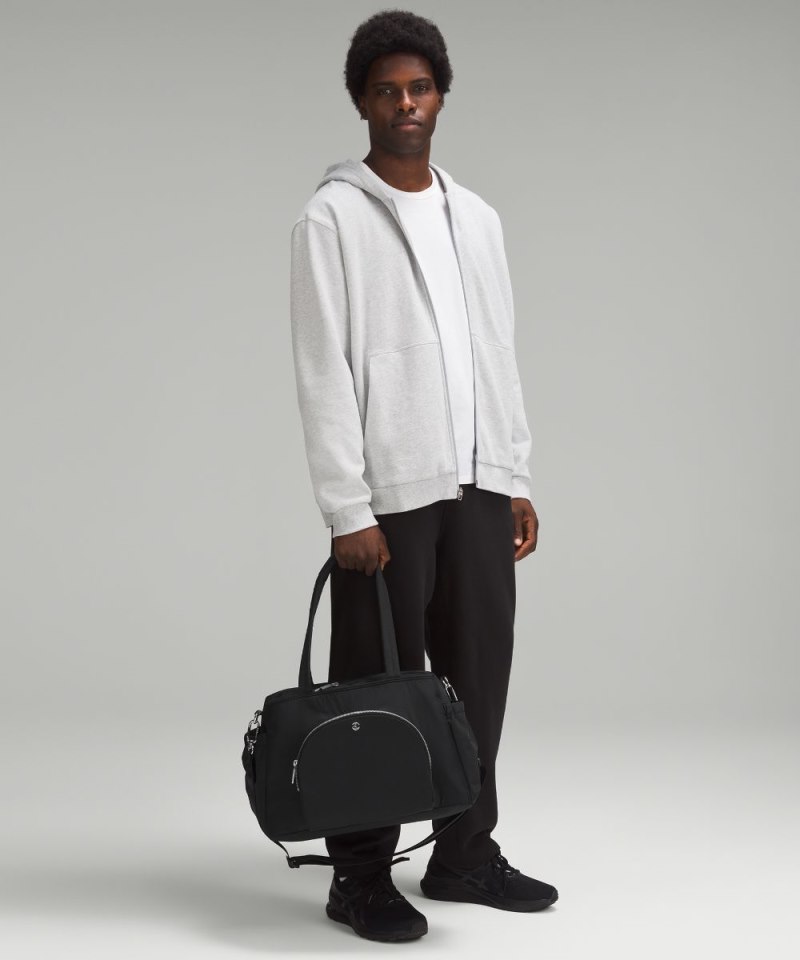 Lululemon New Parent Tote Bag 20L Black / Silver Drop Online Outlet Sale