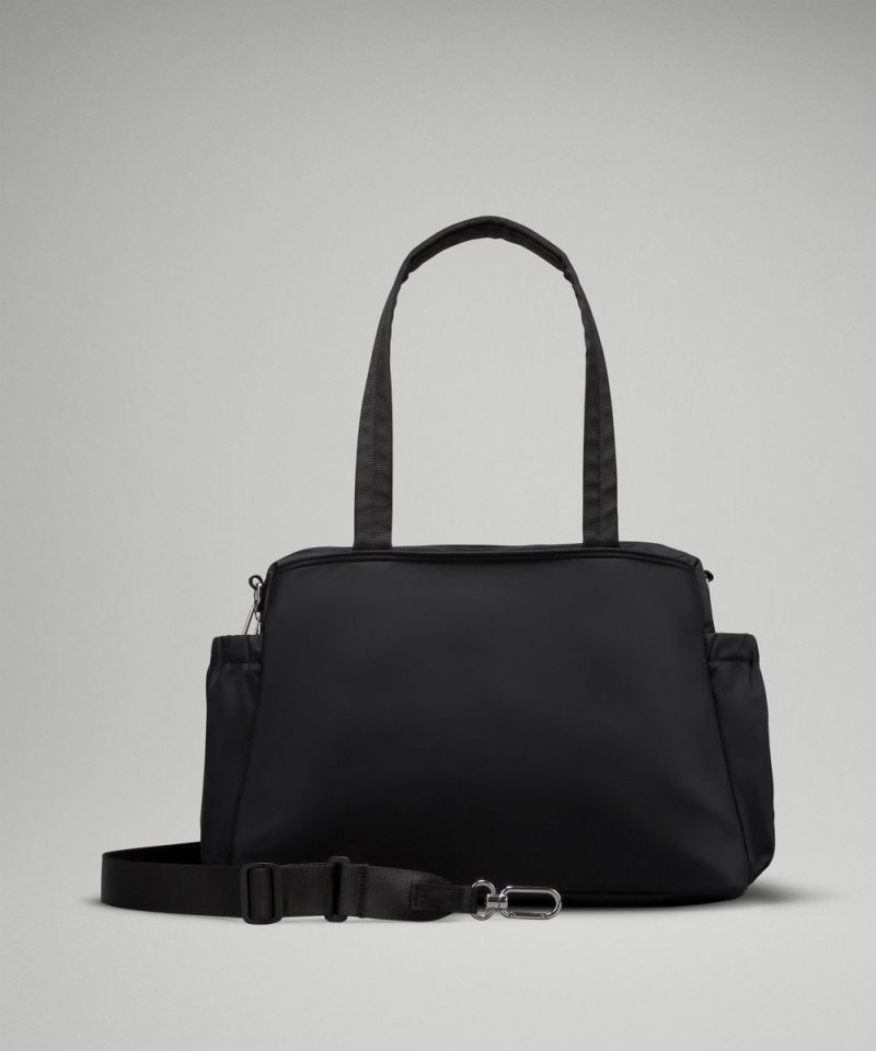 Lululemon New Parent Tote Bag 20L Black / Silver Drop Online Outlet Sale