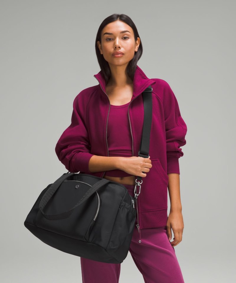Lululemon New Parent Tote Bag 20L Black / Silver Drop Online Outlet Sale