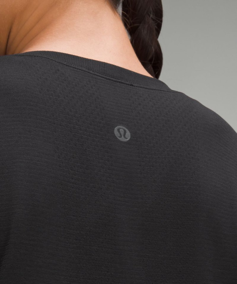 Lululemon Swiftly Relaxed Long-Sleeve Shirt Black / Black (not available) Online Outlet Sale