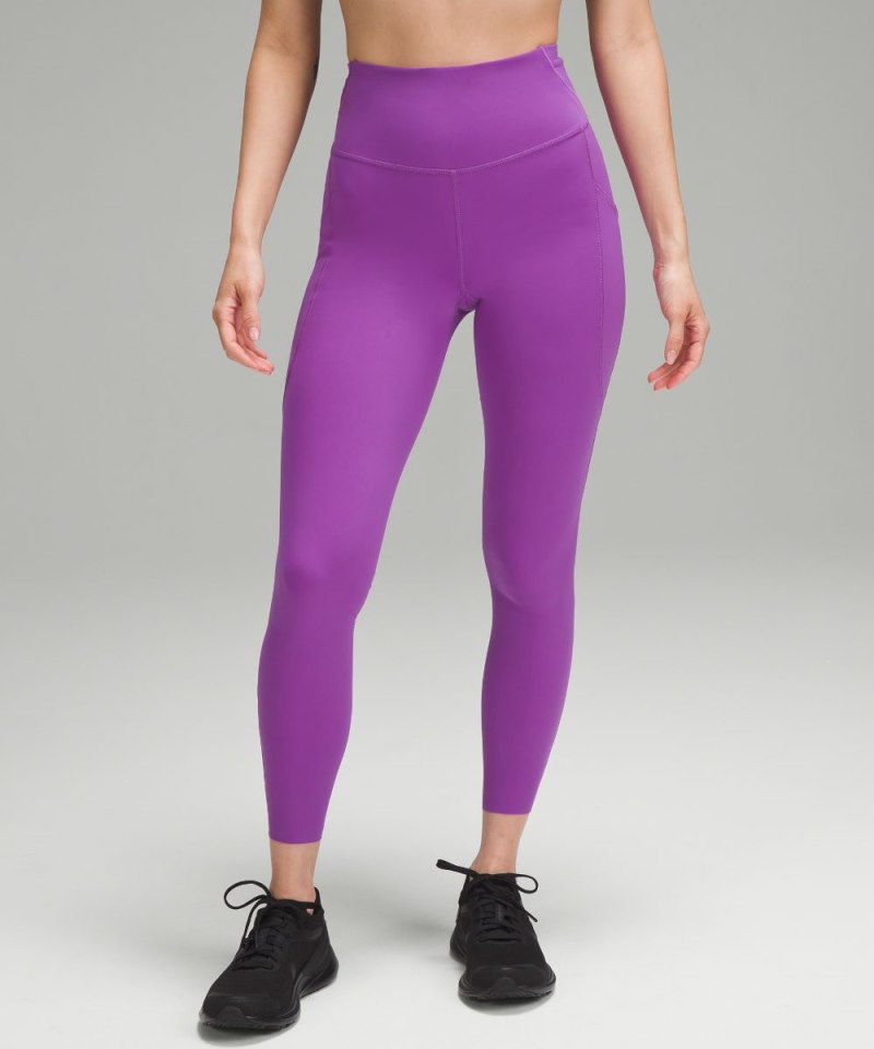 Lululemon Fast and Free High-Rise Tight 25” Pockets *Updated #N / A Online Outlet Sale