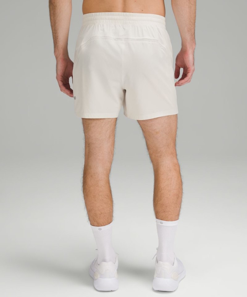 Lululemon Pace Breaker Linerless Short 5" Bone Online Outlet Sale