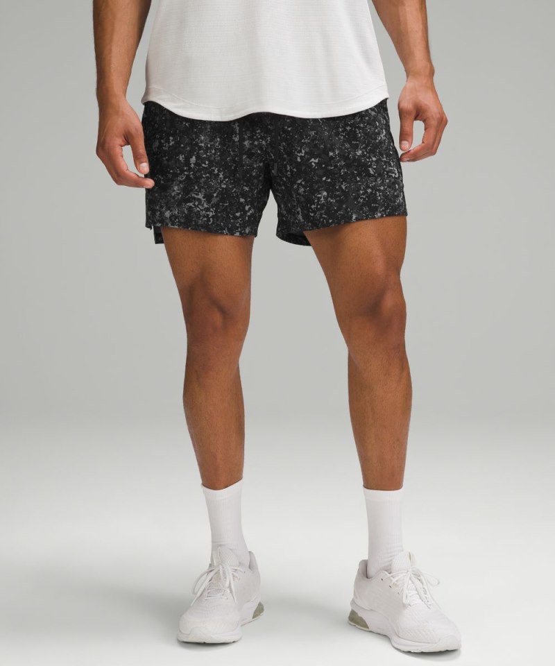 Lululemon License to Train Linerless Short 5" Discord Deep Coal Multi Online Outlet Sale