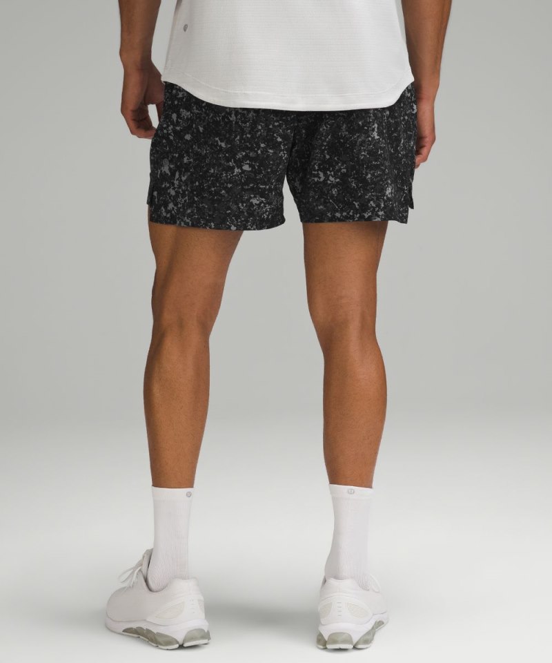 Lululemon License to Train Linerless Short 5" Discord Deep Coal Multi Online Outlet Sale