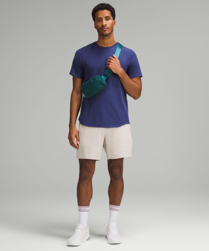 Lululemon License to Train Short-Sleeve Shirt Night Sea Online Outlet Sale