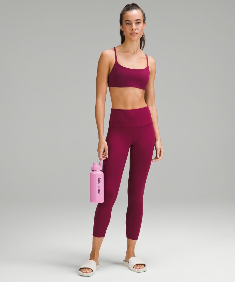 Lululemon Back to Life Sport Bottle 32oz *Shine Dahlia Mauve Online Outlet Sale
