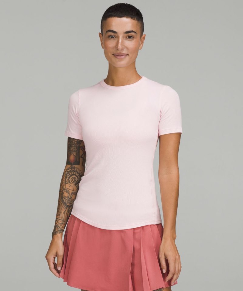 Lululemon Hold Tight Short-Sleeve Shirt Strawberry Milkshake Online Outlet Sale