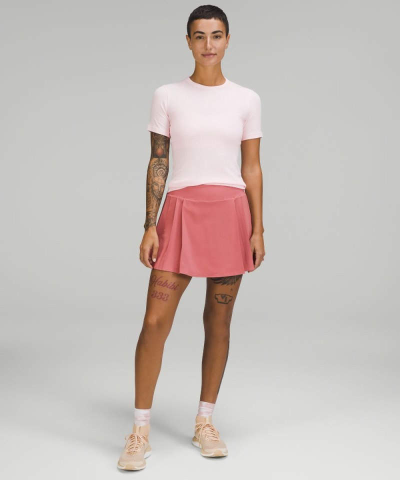 Lululemon Hold Tight Short-Sleeve Shirt Strawberry Milkshake Online Outlet Sale