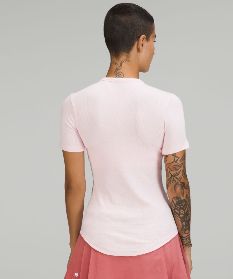 Lululemon Hold Tight Short-Sleeve Shirt Strawberry Milkshake Online Outlet Sale