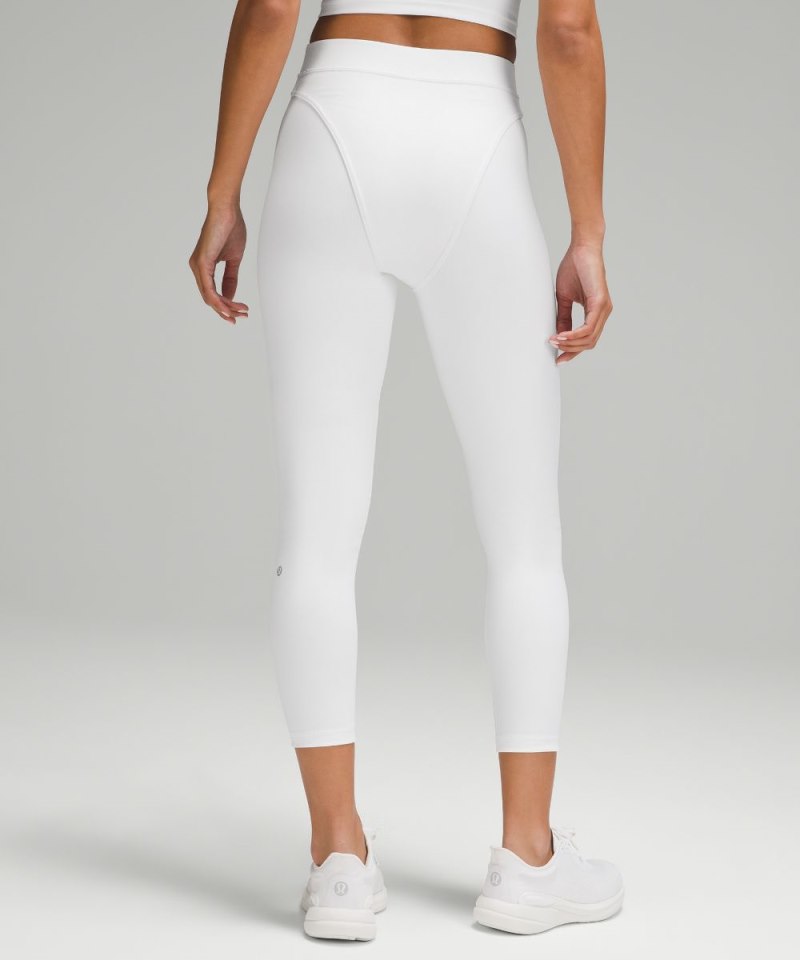 Lululemon Wunder Train Aerobic High-Rise Tight 25" *Twill White Online Outlet Sale