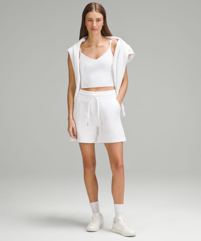 Lululemon Scuba High-Rise Short 5" White Online Outlet Sale