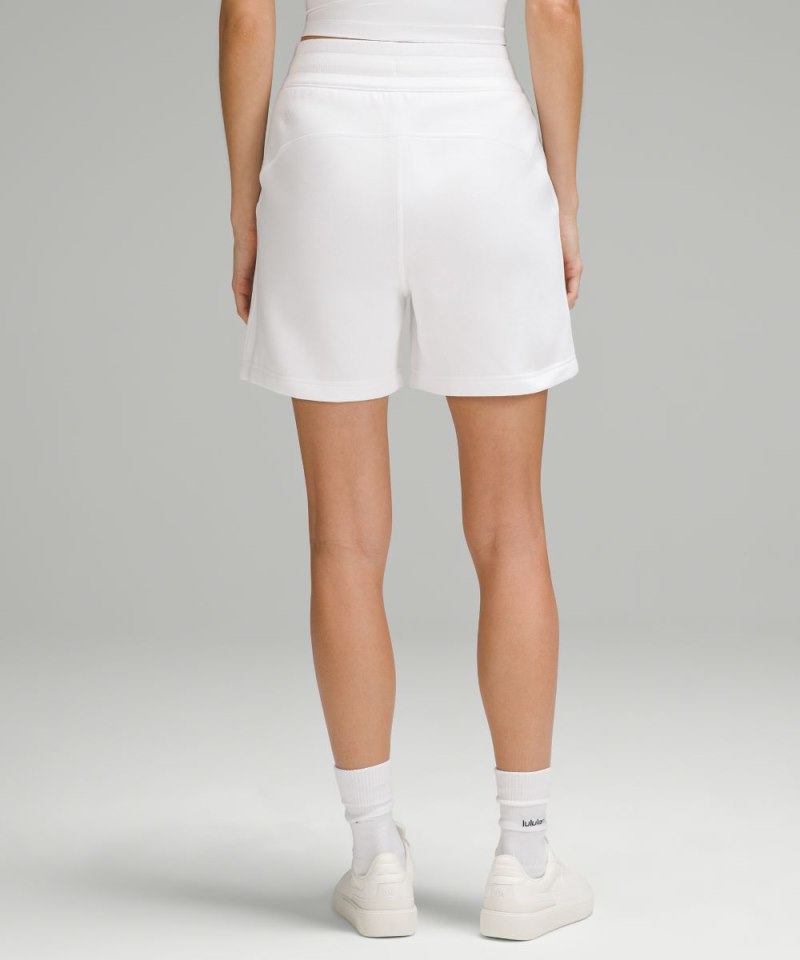 Lululemon Scuba High-Rise Short 5" White Online Outlet Sale