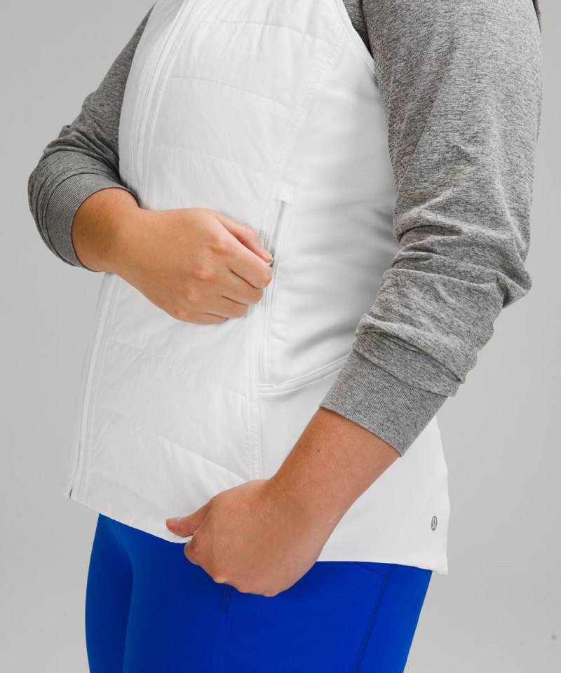 Lululemon Another Mile Vest White Online Outlet Sale