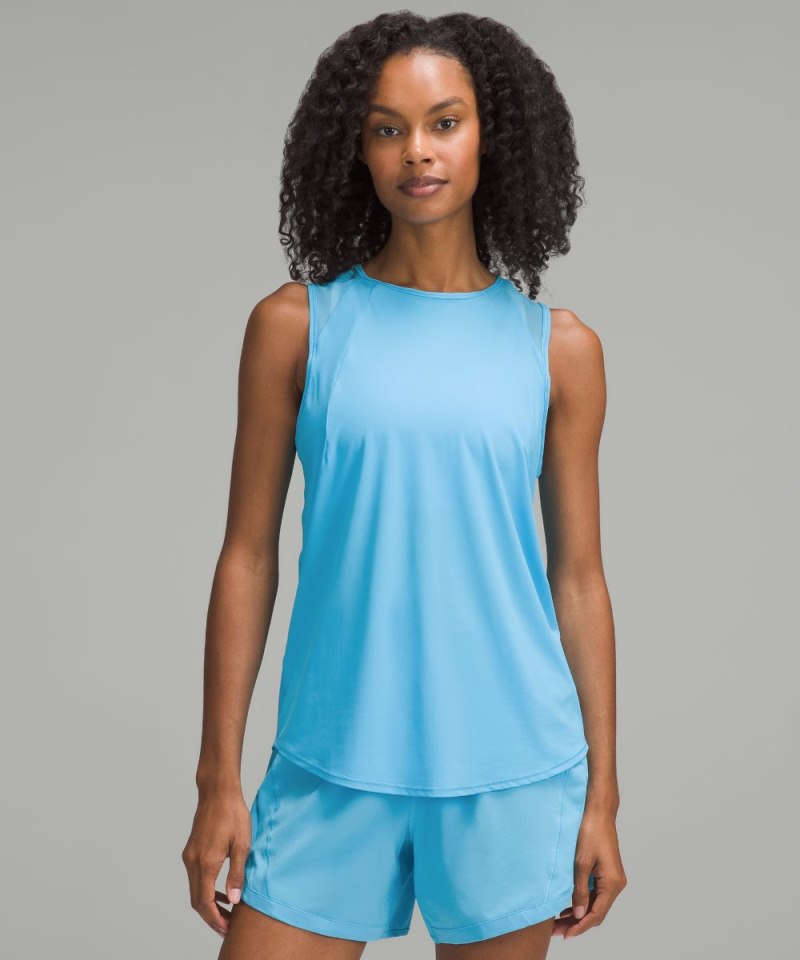 Lululemon Sculpt Tank Top Kayak Blue Light Online Outlet Sale