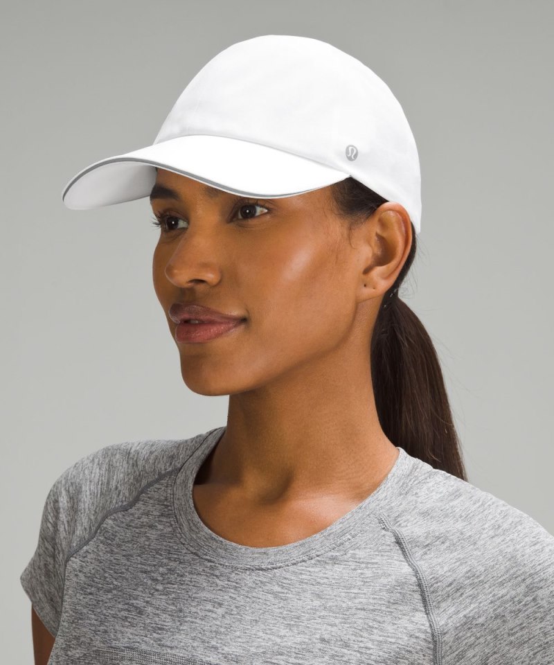 Lululemon Fast and Free Running Hat White Online Outlet Sale