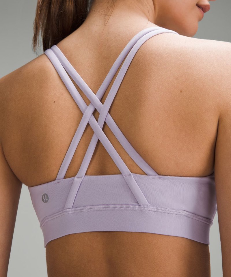 Lululemon lululemon Energy Bra *Medium Support, B–D Cups Lilac Ether Online Outlet Sale