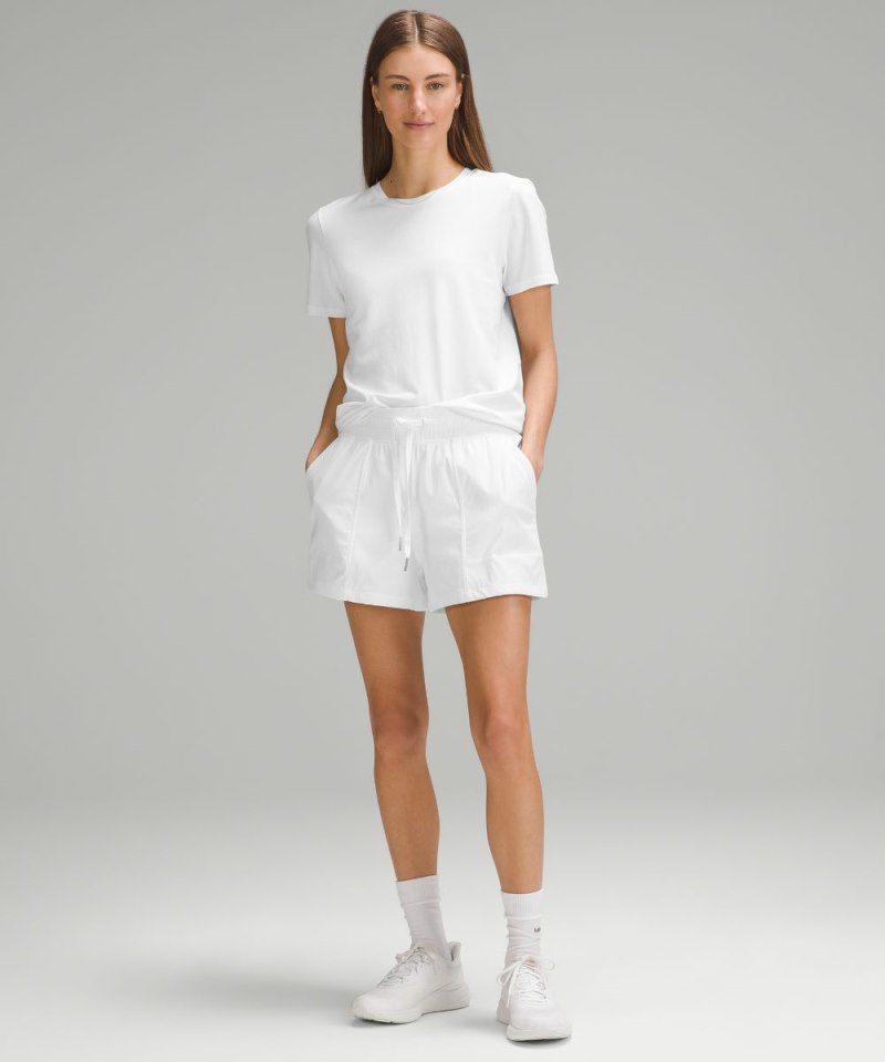 Lululemon Dance Studio High-Rise Short 3.5" White Online Outlet Sale