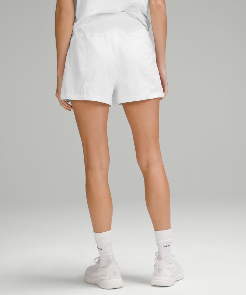 Lululemon Dance Studio High-Rise Short 3.5" White Online Outlet Sale
