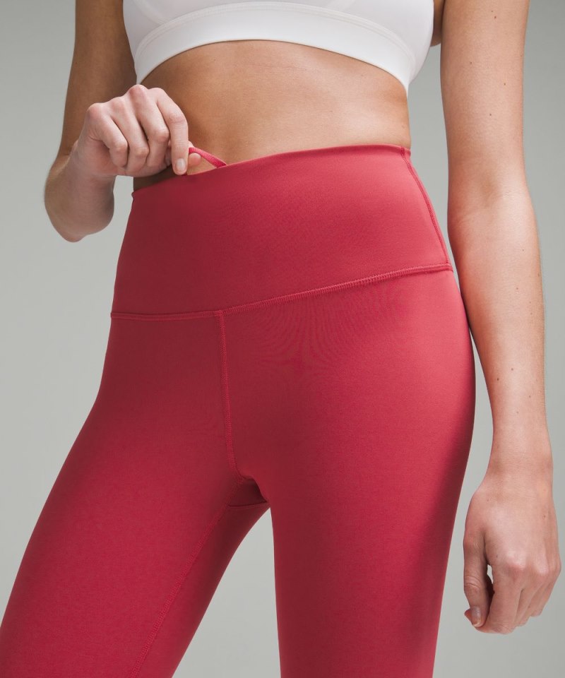 Lululemon Wunder Train High-Rise Crop 23" Vintage Rose Online Outlet Sale