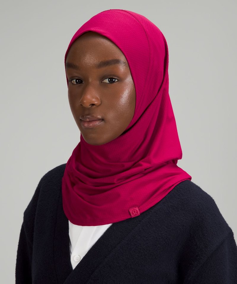 Lululemon Women's Pull-On-Style Hijab Pomegranate Online Outlet Sale