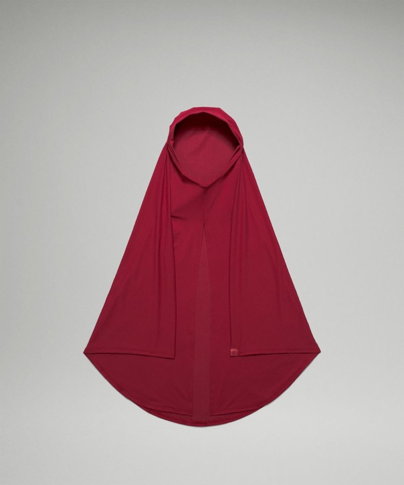 Lululemon Women's Pull-On-Style Hijab Pomegranate Online Outlet Sale