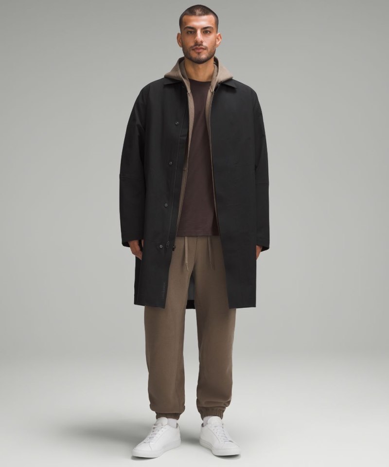 Lululemon New Venture Rain Coat Black Online Outlet Sale